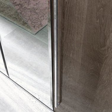 Шкаф 3-х дверный с зеркалом Camelgroup Platinum 136AR3.17PL - 