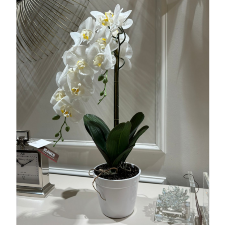 Искусственное растение "Орхидея белая" H65 от Garda Decor