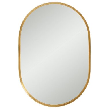 Овальное зеркало латунь Amanda от Louvre home - 