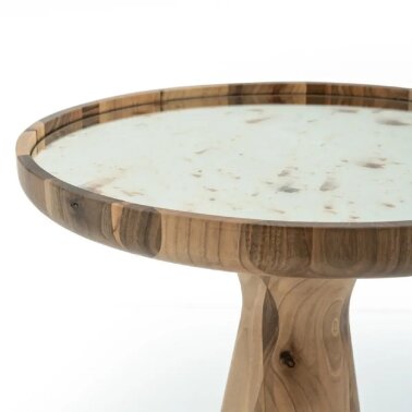 Кофейный столик с зеркальной столешницей Wood big от Homage 423982-2 - 