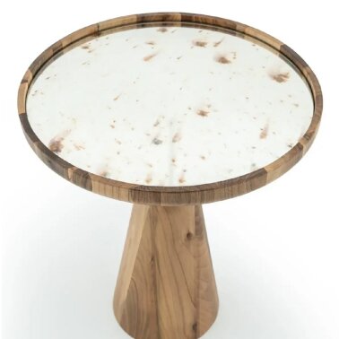 Кофейный столик с зеркальной столешницей Wood big от Homage 423982-2 - 