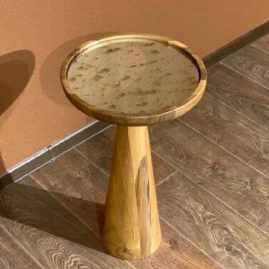 Кофейный столик с зеркальной столешницей Wood big от Homage 423982-2 - 