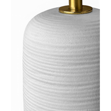 Настольная лампа белая Gretta от Louvre home  - 