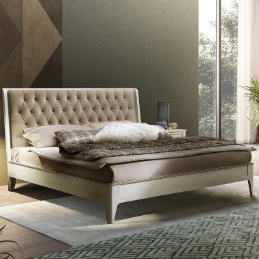 Кровать с подъемным механизмом (160х200) Camelgroup Giotto Bianco Antico 157LET.03BA - 