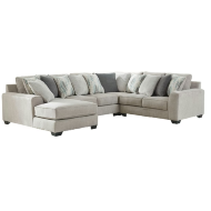 Большой угловой диван ASHLEY 39504+16+46+46+77+56