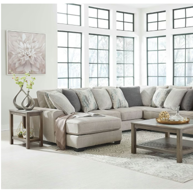 Большой угловой диван ASHLEY 39504+16+46+46+77+56 - 