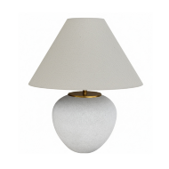 Настольная лампа белая Noel от Louvre home 