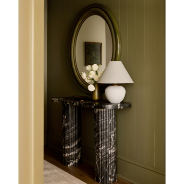 Настольная лампа белая Noel от Louvre home  - 