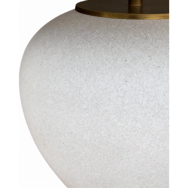 Настольная лампа белая Noel от Louvre home  - 