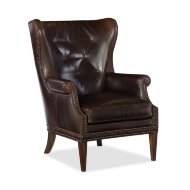 Кожаное кресло Maya / Майя CC513-089 в коричневой коже
