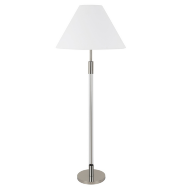 Торшер стеклянный с белым абажуром Lyucita от Louvre home