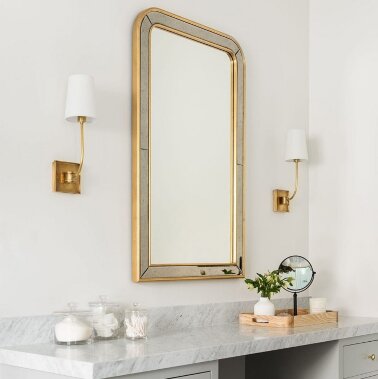 Арочное зеркало в ванную комнату Guillaume от Louvre home - 