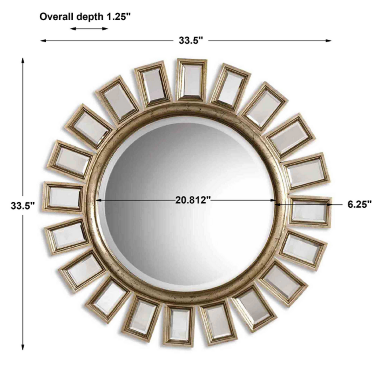 Зеркало в раме UTTERMOST 14076 B - 