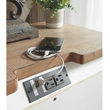 Тумба прикроватная с USB-портом ASHLEY B743-93 - 