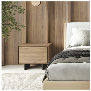 Прикроватная тумба с двумя ящиками MOD INTERIORS Miramar MDI.BST.MRM.72 -