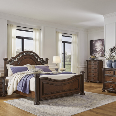 Комод широкий для спальни ASHLEY B764-31 -