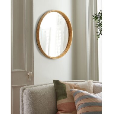Зеркало в раме из ротанга Leola от Louvre home - 
