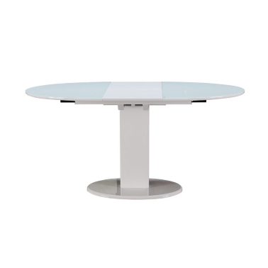 Стол обеденный раскладной овальный ESF B2396 WHITE - 