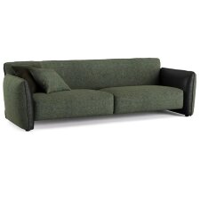 Трехместный зеленый диван с выдвижным сиденьем Saloni Tiffani 441594