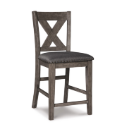 Барный стул с мягким сидением ASHLEY D388-124