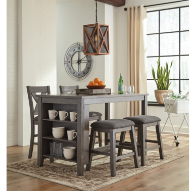 Барный стол с полками ASHLEY D388-13 -