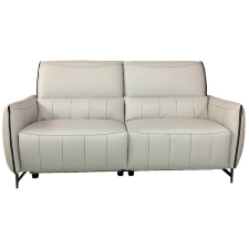 Диван кожаный Aris Cubo Rosso нат. кожа Grigio Chiaro 021