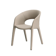 Стул обеденный экокожа бежевый Garda Decor 160KD-80200