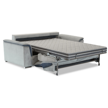 Кожаный диван-кровать (162х195) Mays Cubo Rosso нат. кожа Natural 4026 - 