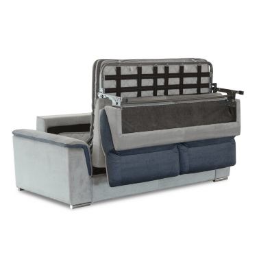 Кожаный диван-кровать (162х195) Mays Cubo Rosso нат. кожа Natural 4026 - 