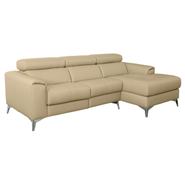 Диван с правым углом и реклайнером Orlando Cubo Rosso ткань Pacifico 358 - 