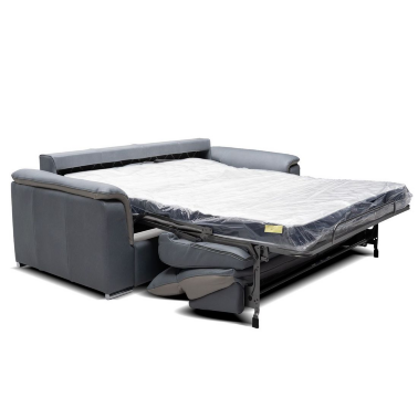 Кожаный диван-кровать (142х195) Mays Cubo Rosso нат. кожа Natural 4026 - 