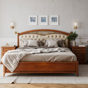 Кровать (160х200) Camelgroup Nostalgia noce 085LET.42NOAV - 