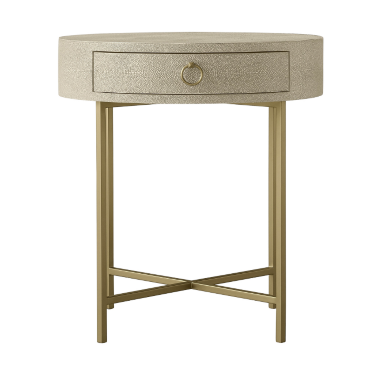 Прикроватная тумба бежевая Irene от Louvre home  - 