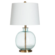 Настольная лампа Crestview Collection Wilde Aqua
