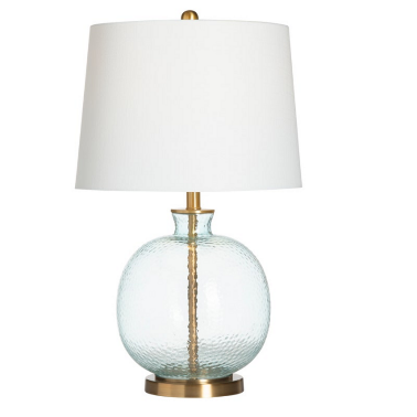Настольная лампа Crestview Collection Wilde Aqua - 