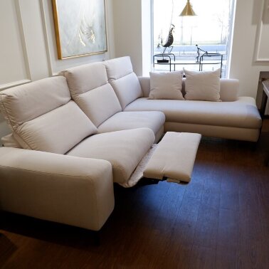 Угловой диван с электрореклайнером ROM Fontane CS300 - 