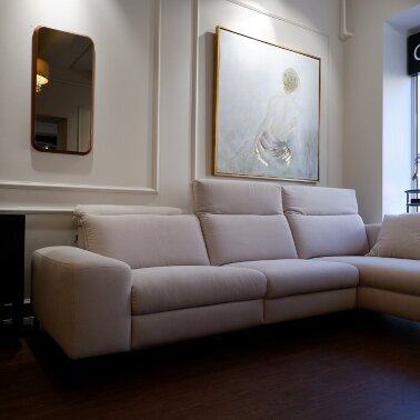 Угловой диван с электрореклайнером ROM Fontane CS300 - 