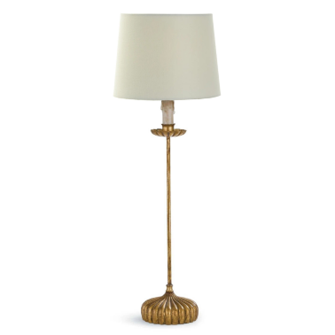 Настольная лампа с белым абажуром Grant от Louvre home - 