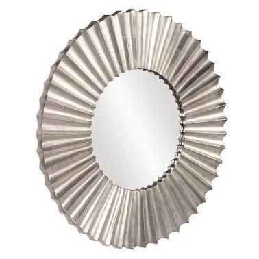 Зеркало в серебряной ребристой раме Gardner от Louvre home - 