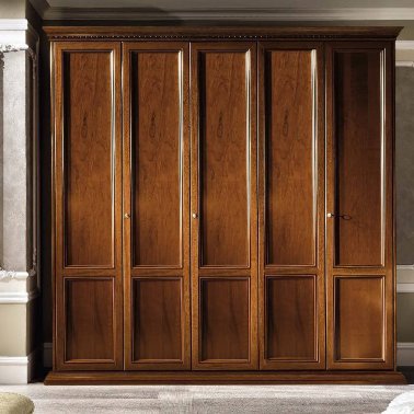 Шкаф 5-ти дверный с зеркалами Camelgroup Treviso ciliegio 143AR5.01CI/143AR0.02VE(3) - 