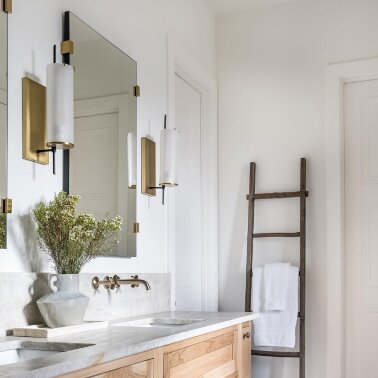 Зеркало настенное без рамы Chadwick от Louvre home - 