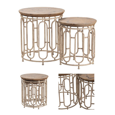 Комплект столов из 2-х шт. Crestview Collection CNFZR2275 - 