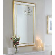 Зеркало в золотой раме Dorset от Louvre home