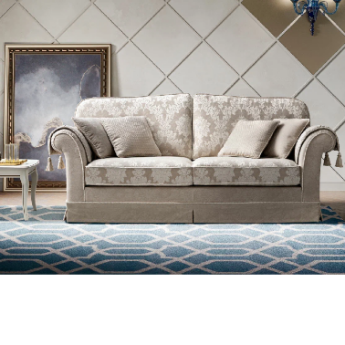 Диван-кровать (140x180) Camelgroup Treviso L217 (Art.828 Col.300 Corda + Art.827 Col.300 Corda) - 