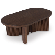 Журнальный стол овальный ASHLEY T689-0