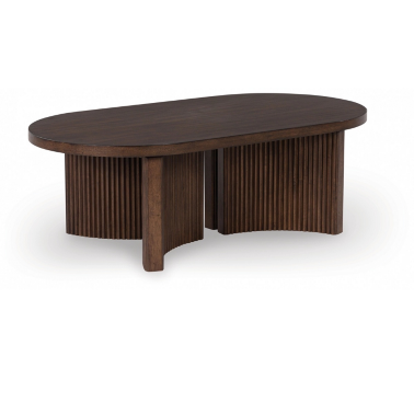 Журнальный стол овальный ASHLEY T689-0 - 