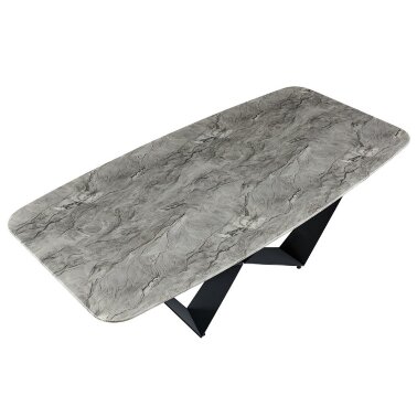Обеденный стол столешница мрамор ESF FT102K (200) marble 922-4 - 