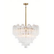 Люстра стеклянная Tolbot от Louvre home LCH970924SWL