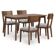 Стол обеденный с 4 стульями Lyncott / Линкотт D609-225