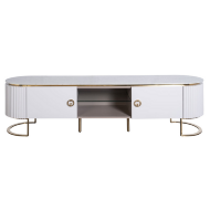 Тумба под телевизор с мраморной столешницей Luchiano Garda Decor
